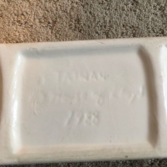 Vintage Quacker Cookie Dish Christmas Around the World - Picture 3 of 6